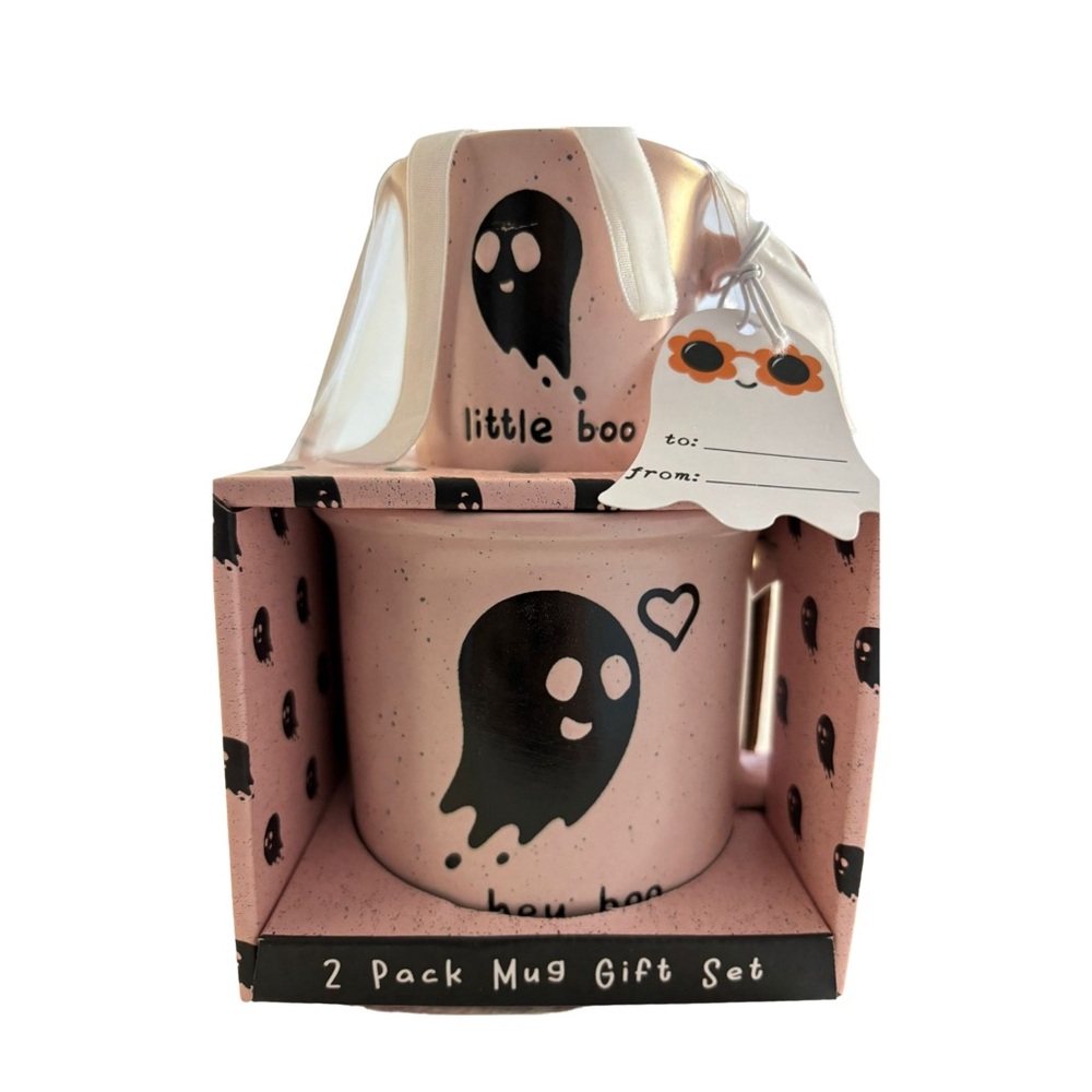 Halloween themed - 2 pack mug gift set NWT